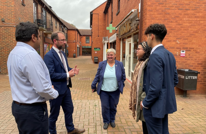 Metting Matt Barber the PCC in maiden Place Earley