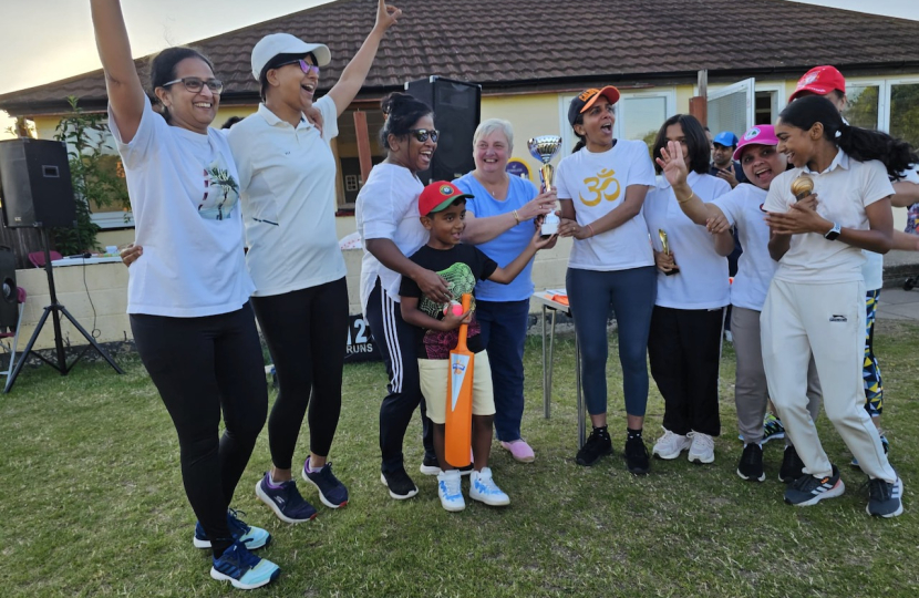 Ladies cricket team