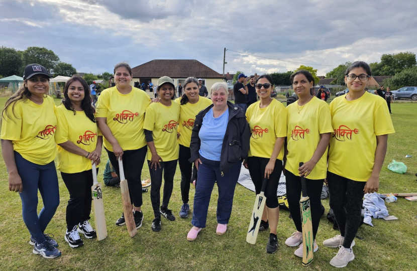 Ladies cricket team finalists