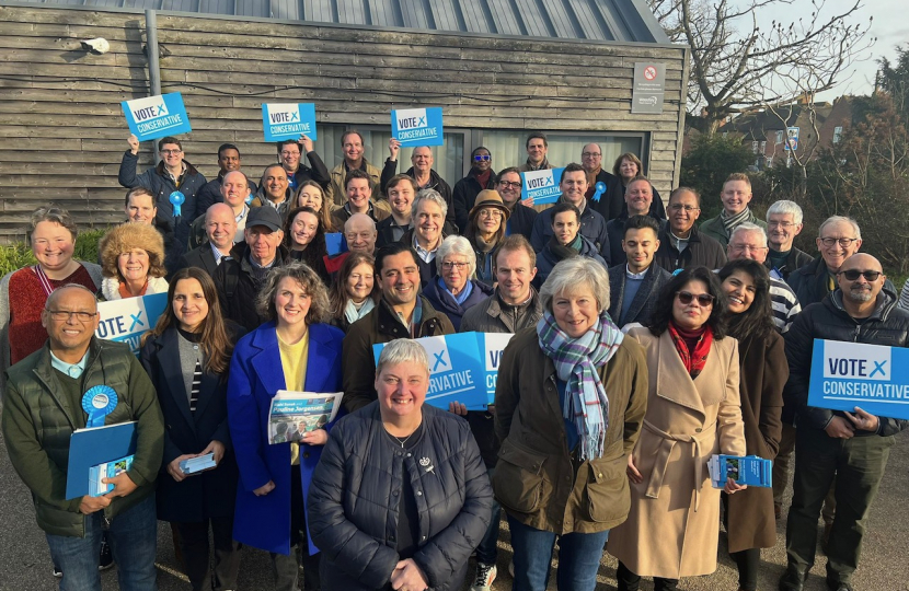 Team of Conservatives at the Oakwood Centre Woodley