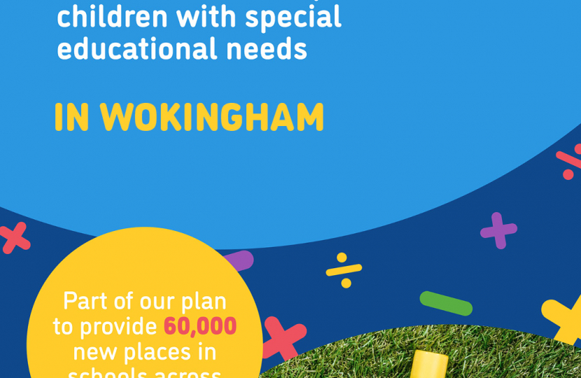 £2.757m more for Wokingham schools