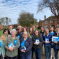 Pauline leading a team of Conservatives in Shinfield