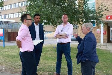  Jack Rankin MP, Raj Singh (Leader Conservative Group reading Borough Council), Ross McKinnon (Leader Conservative Group West Berkshire Council), Pauline Jorgensen (Leader Conservative Group Wokingham Borough Council)