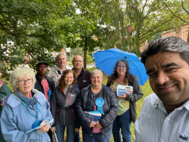 Earley Conservative team in Hillside