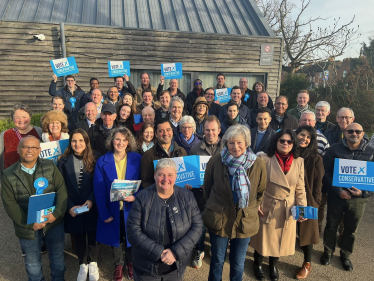 Team of Conservatives at the Oakwood Centre Woodley